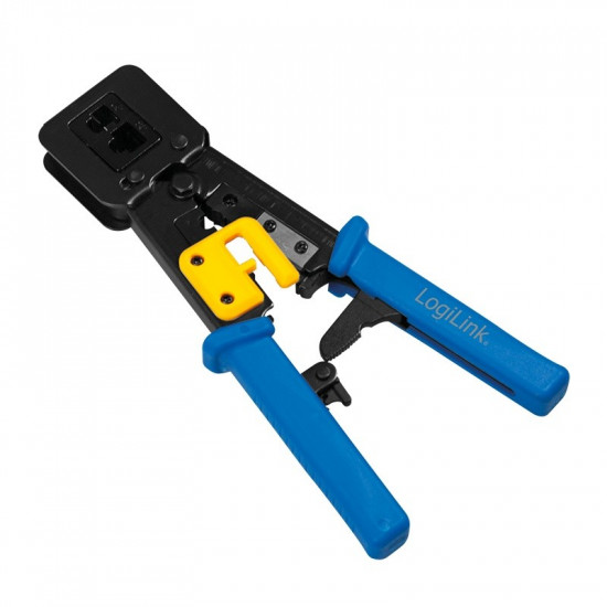 Crimping tool for RJ11/1 2/45/EZ with cutter