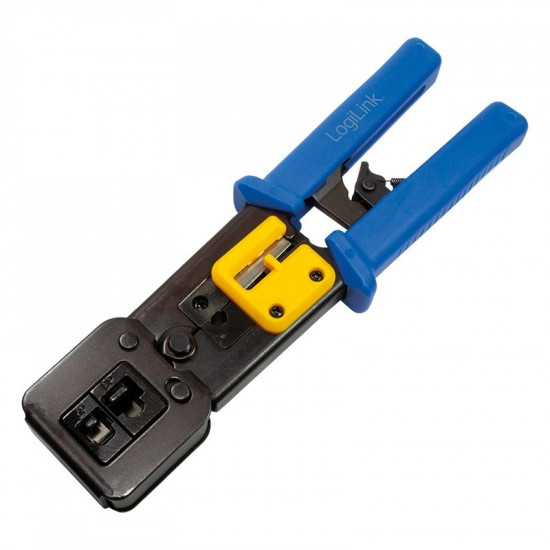 Crimping tool for RJ11/1 2/45/EZ with cutter