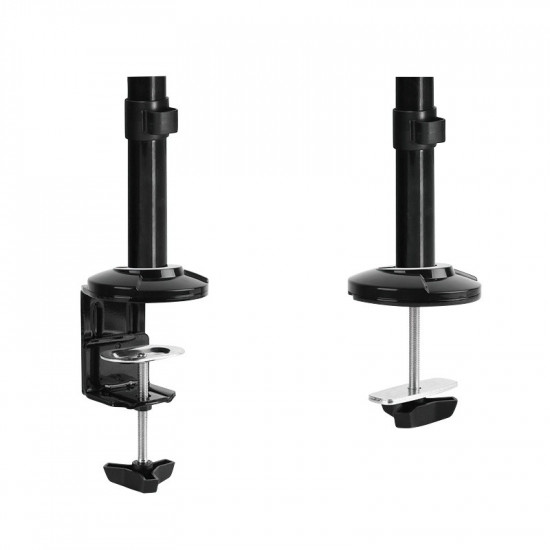 Sit-stand workstation monitor desk mount 13-2