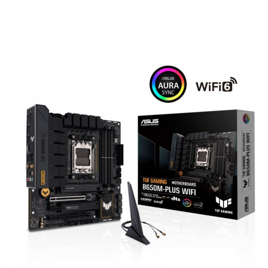 Motherboard TUF GAMING B650M-PLUS WIFI AM5 4DDR5 HDMI mATX