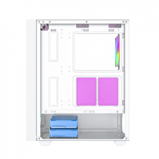 Computer Case Midi Tower Fornax 4000 ARGB white