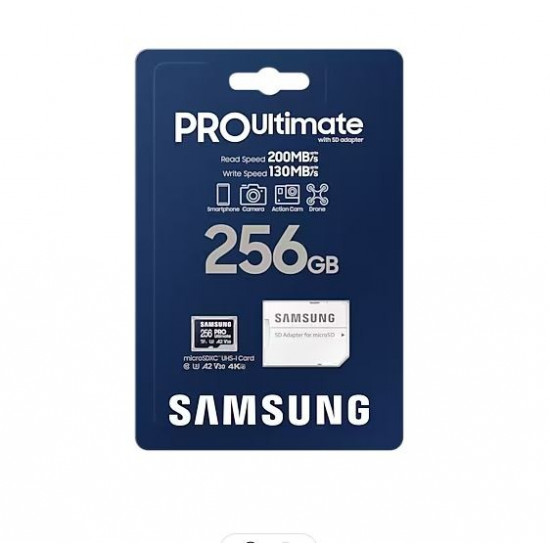 Memory card microSD MB-MY256SA/WW Pro Ultimate 256GB + Adapter