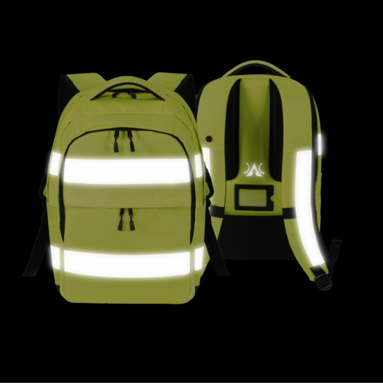 Laptop 15.6 inches backpack Hi-VIS 25l yellow