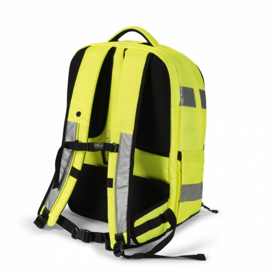 Laptop 17.3 inches backpack Hi-VIS 32-38l yellow