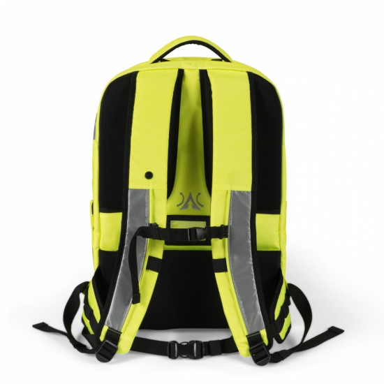 Laptop 17.3 inches backpack Hi-VIS 32-38l yellow