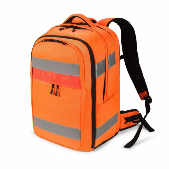 Laptop 17.3 inches backpack Hi-VIS 32-38l orange