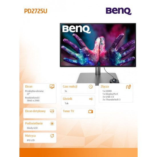 BenQ 27& 39 & 39 PD2725U LED 5ms/4K/IPS/HDMI/DP/USB