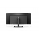 Monitor 346E2CUAE 34 inch VA Curved HDMI DP USB-C, height adjustment