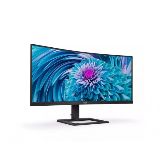 Monitor 346E2CUAE 34 inch VA Curved HDMI DP USB-C, height adjustment