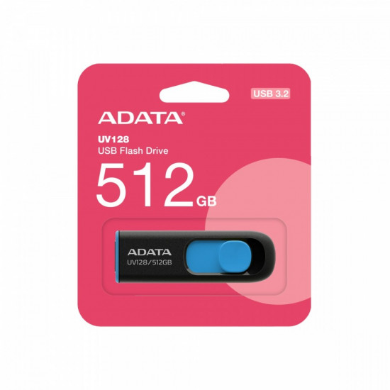 Pendrive UV128 512GB USB3.2 black-blue