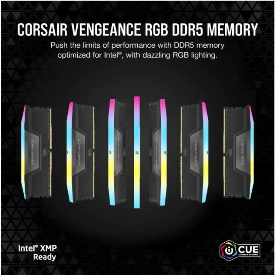 DDR5 VENGEANCE RGB memory 64GB/6000 (2x32GB) CL30 AMD EXPO