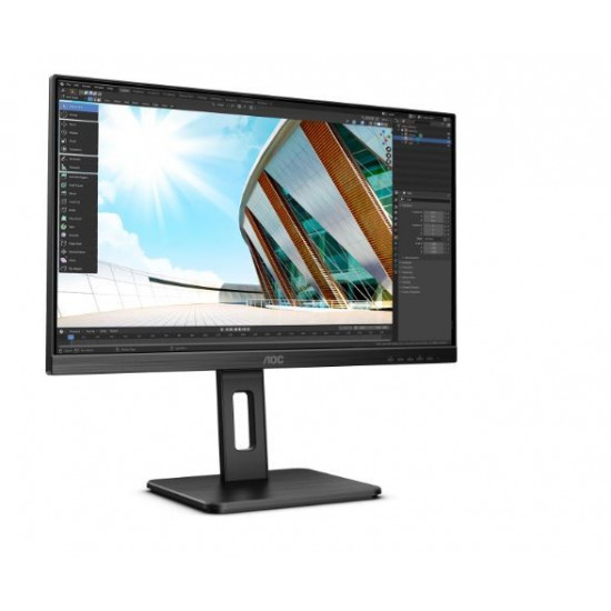 Monitor 23.8 inches 24P2Q IPS DP DVI HDMI USB Pivot