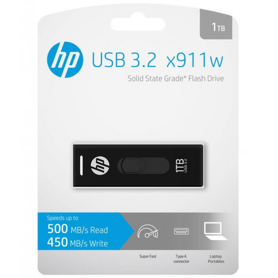 Pendrive 1TB HP USB 3.2 USB HPFD911W-1TB