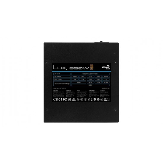 Power supply LUX 850W 80+ Bronze ATX