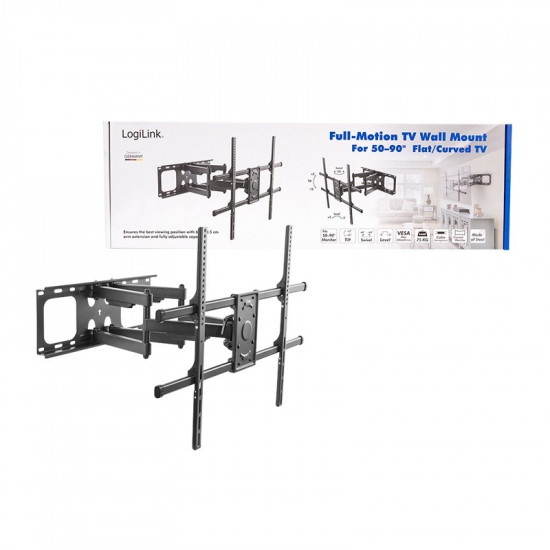 TV wall mount, 0-90& 39 75kg max