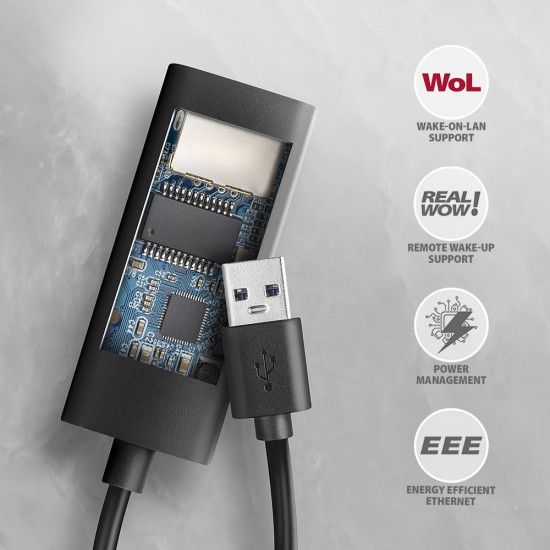 ADE-AR, USB-A 3.2 Gen 1 LAN adapter 1Gbit