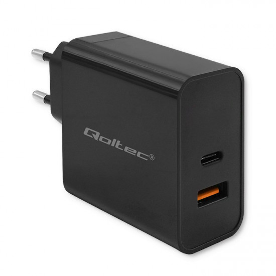 Super Quick PD charger 1xUSB C, 1xUSB, 90W