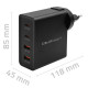 GaN POWER PRO charger 2xUSB C, 2xUSB, 130W