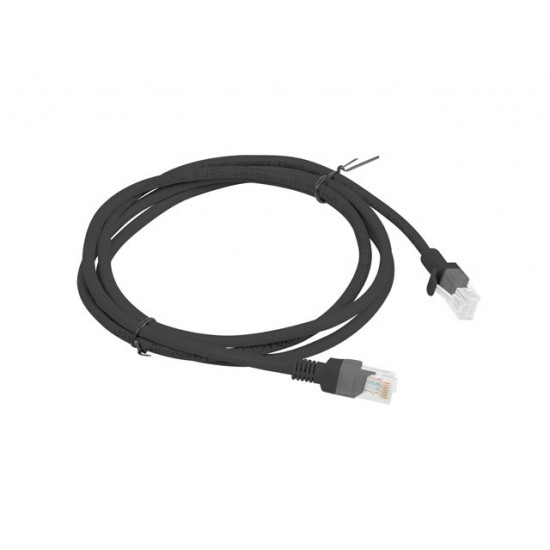 Patchcord cat.6 1.5M UTP black