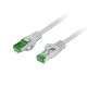 Patchcord cat.7 S/FTP LSZH CU 2M grey fluke passed