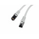 Patchcord cat.8.1 S/FTP CU 3m fluke passed grey