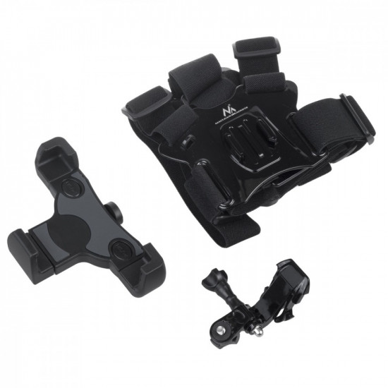 Universal sports harness for phone, camera, GoPro MC-445 cameras