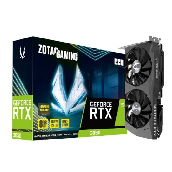 Graphics card GeForce RTX 3050 ECO 8GB GDDR6 128bit 3DP/HDMI