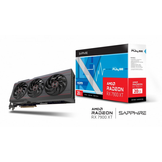 Graphic card Radeon RX 7900 XT Pulse 20GB GDDR6 320bit 2DP/2HDMI