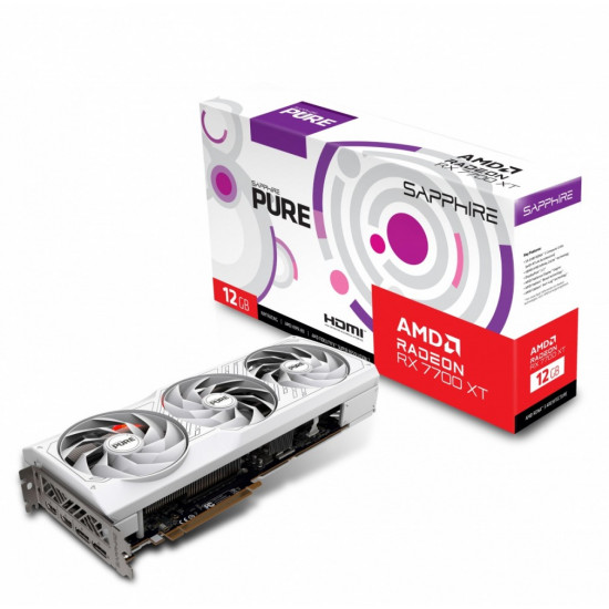 RX 7700 XT PURE 12G GDDR6 192bit 2DP/2HDMI