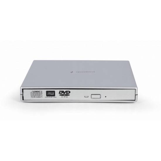 External DVD Writer DVD-USB-02-SV Silver