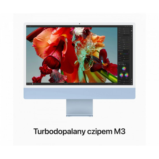 IMAC 24 inch BLU/8C CPU/8C GPU/8GB/256GB