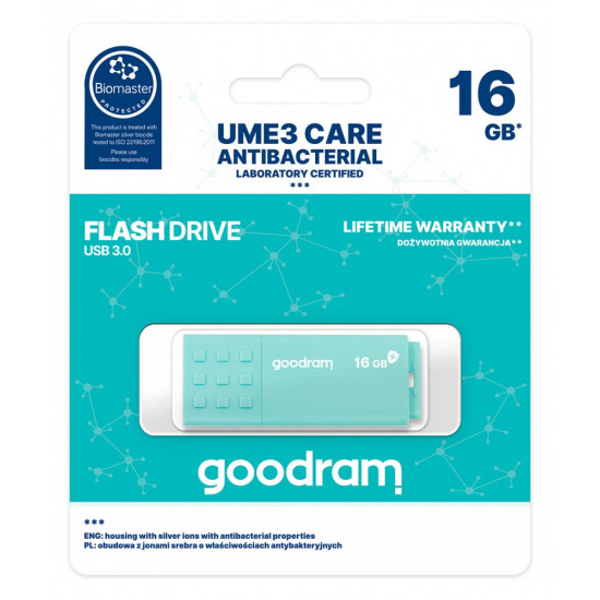 GOODRAM 16GB UME3 CARE USB 3.0, EAN: 5908267961438