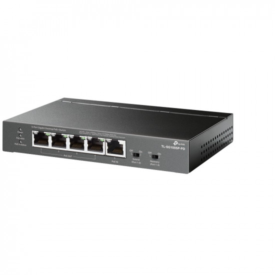 Switch SG1005P-PD 5xGE (1xPoE++ 4xPoE+)