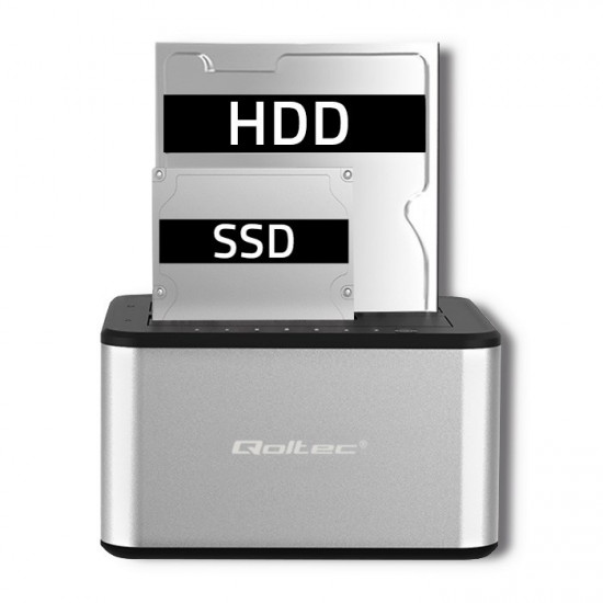 Docking station 2xHDD/SSD, USB 3.0