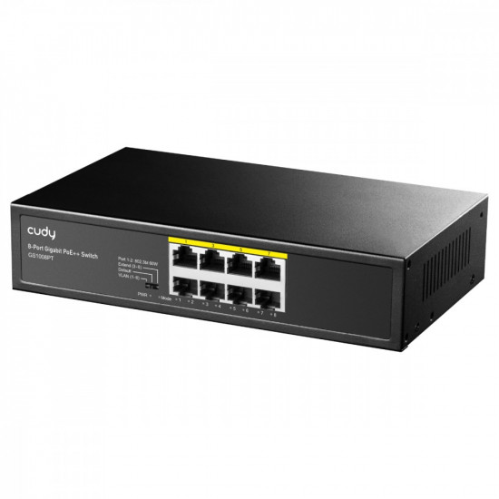 GS1008PT Switch 8 xGE PoE+ 120W