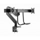 Mounting arm 2 monitors 17-32 inch 8kg