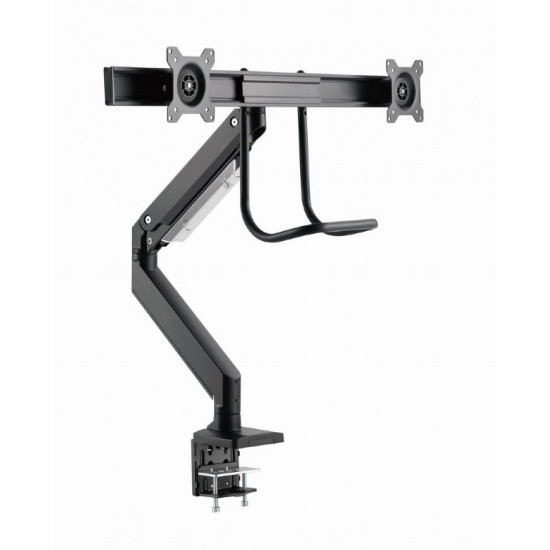 Mounting arm 2 monitors 17-32 inch 8kg