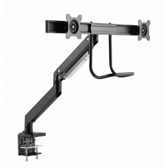 Mounting arm 2 monitors 17-32 inch 8kg