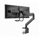 Mounting arm 2 monitors 17-32 inch 8kg