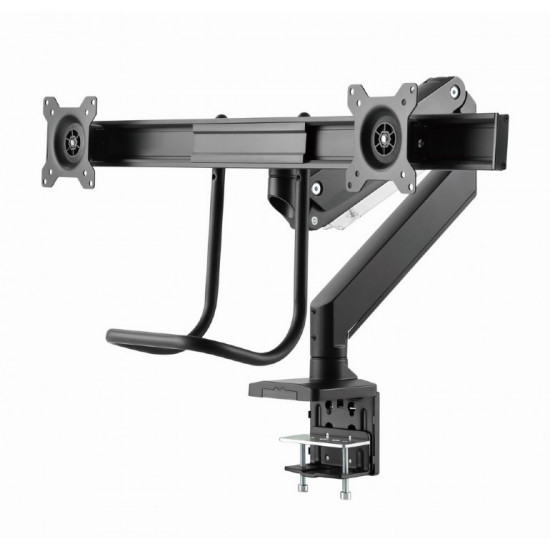 Mounting arm 2 monitors 17-32 inch 8kg