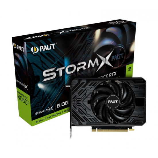 Graphic card GeForce RTX 4060 Ti StormX 8GB GDDR6 128bit 3DP/HDMI