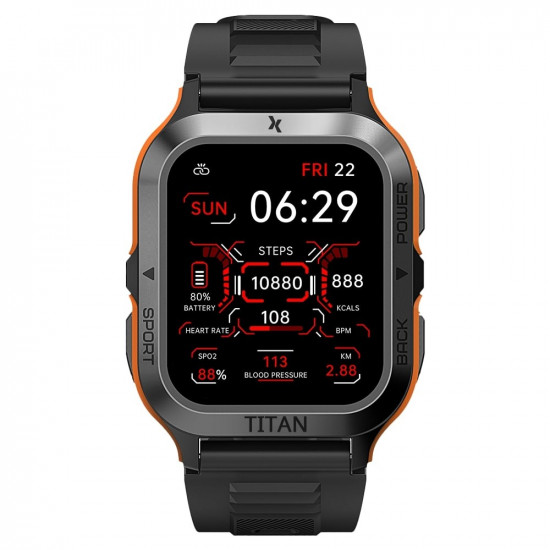 Smartwatch Fit FW67 Titan pro orange