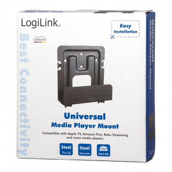 Universal holder for media players