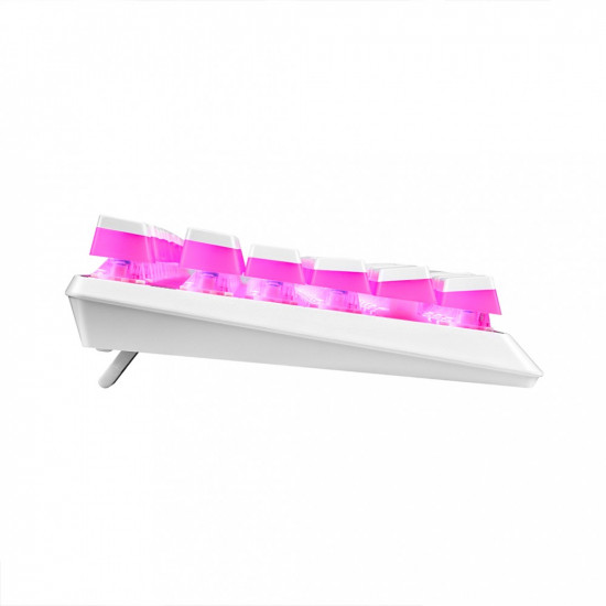 Mechanical keyboard RGB Pudding edition white