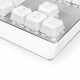 Mechanical keyboard RGB Pudding edition white