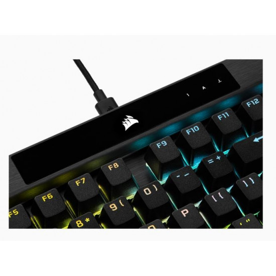 Wired keyboard K70 RGB Pro Black PBT Keycaps