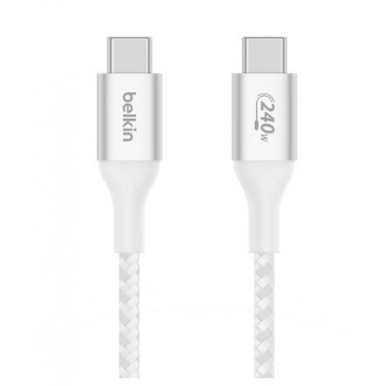 Cable BoostCharge USB-C/USB-C 240W 1m white