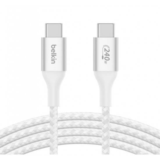 Cable BoostCharge USB-C/USB-C 240W 1m white