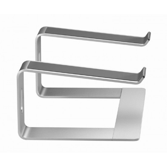 Notebook riser stand 15,6 inches silver