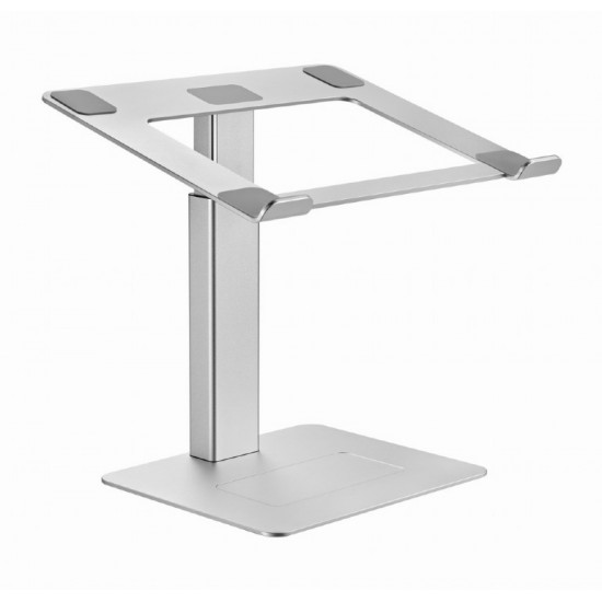 15.6-inch notebook stand with height adjustment, silver